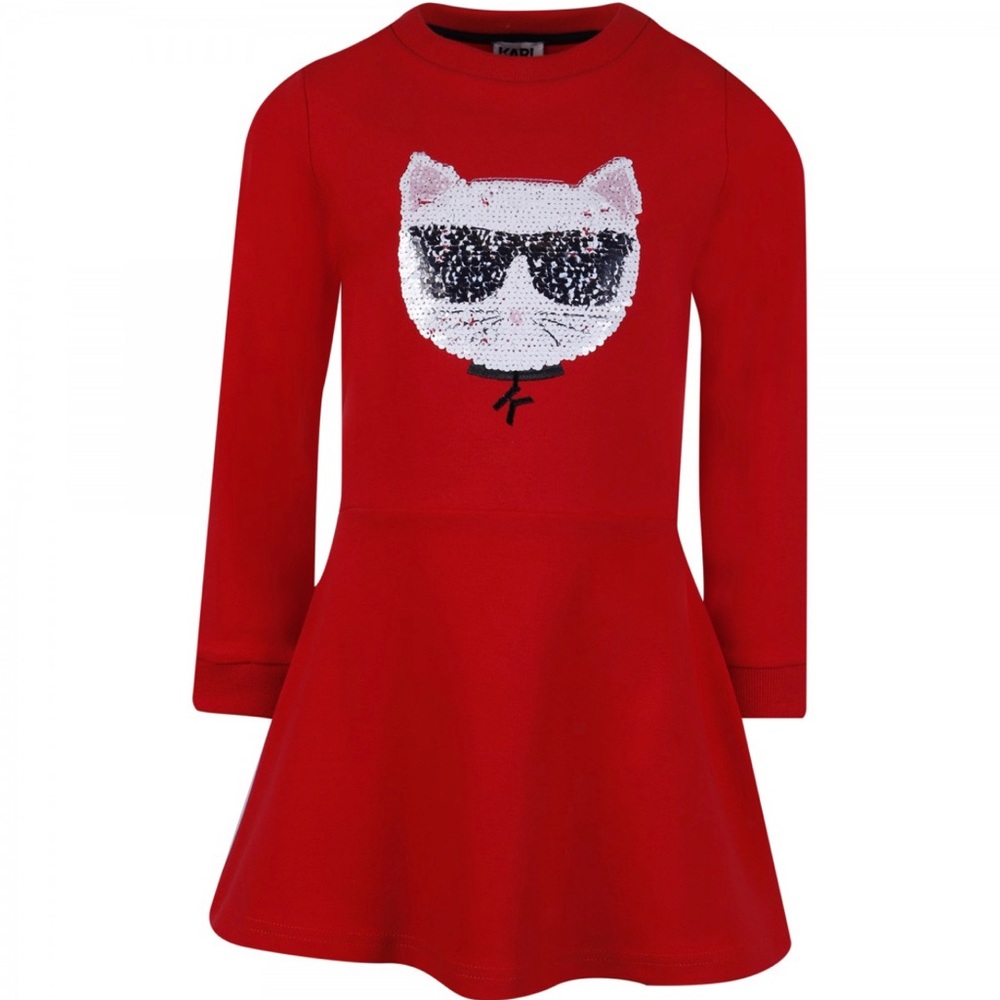 Karl Lagerfeld cat dress